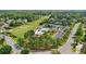 Aerial view of community amenities including a pool and tennis courts at 2871 Trailing Ivy Way, Buford, GA 30519