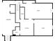 Basement area includes bathroom, kitchen area, rooms, and hall at 3544 Chestatee Dr, Marietta, GA 30062