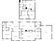 Complete floor plan displays both first and second floor configurations at 3544 Chestatee Dr, Marietta, GA 30062