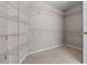 Spacious walk-in closet with shelving units at 3642 Fowler Rdg, Douglasville, GA 30135