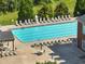 A full size community pool with ample lounging chairs at 3786 Alstead Manor Way, Suwanee, GA 30024