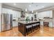 Beautiful kitchen with stainless steel appliances, large island with seating, and ample counter space at 504 S Westminster Ne Way, Atlanta, GA 30307