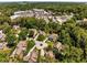 Aerial view of the neighborhood, highlighting proximity to local shopping centers and lush green spaces at 504 S Westminster Ne Way, Atlanta, GA 30307