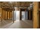 Unfinished basement area with exposed framing and utilities, showing potential for customization at 1610 Niskey Lake Rd, Atlanta, GA 30331