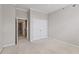 Spacious bedroom with carpet, double closet doors, and neutral color scheme at 850 Piedmont Ne Ave # 3304, Atlanta, GA 30308
