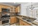 Kitchen featuring granite countertops and stainless steel appliances at 850 Piedmont Ne Ave # 3304, Atlanta, GA 30308