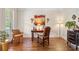 Comfortable home office with hardwood floors and large painting at 388 Golf Crest Dr, Acworth, GA 30101