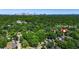 Aerial view of address location in a lush green neighborhood with city skyline visible at 891 Paoli Se Ave, Atlanta, GA 30316