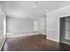 Versatile bonus room with wood-look floors, recessed lighting, and access to a closet at 740 Creek Wind Ct, Duluth, GA 30097
