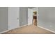 Bedroom with two doors and neutral paint at 15 Porter Cir, Hampton, GA 30228