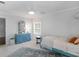 Cozy bedroom with vintage blue dresser and comfortable decor at 2270 Emerald Dr, Jonesboro, GA 30236
