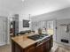 A well-appointed kitchen features an island with seating, offering a blend of style and functionality at 2270 Emerald Dr, Jonesboro, GA 30236