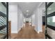 Inviting foyer with hardwood floors leading to a modern living space at 1604 Niskey Lake Rd, Atlanta, GA 30331