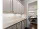 Bright kitchen features granite countertops, white subway tile backsplash, and recessed lighting at 3317 Sweetleaf Ln, Buford, GA 30519