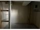 The basement is unfinished with a wood support beam at 743 San Fernando Se Dr, Smyrna, GA 30080