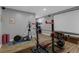 Basement featuring exercise machines and space for fitness activities at 935 Grove Valley Drive Dr, Cumming, GA 30041