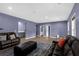 Spacious living room has wood floors, modern decor, and a cozy atmosphere at 935 Grove Valley Drive Dr, Cumming, GA 30041