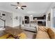 Open concept living room and kitchen with modern furnishings and decor at 935 Grove Valley Drive Dr, Cumming, GA 30041