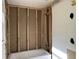 Bathroom renovation in progress with exposed walls and a white tub at 3511 Brookview Dr, Marietta, GA 30068