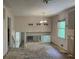 Dining area featuring wood paneling and a railing looking over the stairs at 3511 Brookview Dr, Marietta, GA 30068