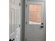 Interior door with glass panes allowing natural light at 730 Redlion Run, Alpharetta, GA 30022
