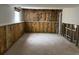 Unfinished basement showing exposed studs and insulation, offering a blank canvas to create your ideal space at 2317 Wilkins Ct, Decatur, GA 30035