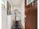 Inviting entryway with hardwood floors and views leading to an open living space at 1884 Plainsboro Drive Dr, Lithonia, GA 30058