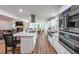 Expansive kitchen with modern appliances, a large island, and an open layout at 58 First Manassas E Way, Sharpsburg, GA 30277