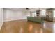 Spacious kitchen with a large center island, stainless steel appliances, and hardwood floors at 2146 Chevy Chase Ln, Decatur, GA 30032