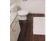 Bathroom featuring a bathtub, wood-look floor, and granite vanity at 840 United Se Ave # 408, Atlanta, GA 30312
