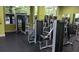 Well-equipped gym featuring weight machines and ample space for a full body workout, promoting wellness and convenience at 840 United Se Ave # 408, Atlanta, GA 30312