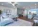 Spacious floor plan with living, dining and kitchen areas perfect for entertaining at 3518 Mount Blue Ave, Tucker, GA 30084