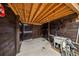 Basement with wood walls and a sink at 471 Henderson Lake Dr, Canton, GA 30115