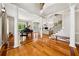 Elegant foyer featuring soaring ceilings, hardwood floors, with an open floor plan and a grand piano at 471 Henderson Lake Dr, Canton, GA 30115
