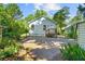 Charming home featuring a wooden porch and new paint, framed by lush greenery and a blue sky at 5 Windsor Ter, Avondale Estates, GA 30002