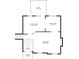 First floor plan showing an eat-in kitchen, dining room, living room, foyer, and porch at 239 Taylors Farm Drive Dr, Canton, GA 30115