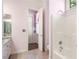 Bathroom featuring a granite vanity, toilet, and shower-tub combination at 226 Euharlee Five Forks Rd, Kingston, GA 30145
