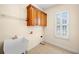 Laundry room with sink and cabinet at 226 Euharlee Five Forks Rd, Kingston, GA 30145