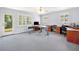 Spacious office featuring plush carpet, lots of natural light, and multiple work stations at 226 Euharlee Five Forks Rd, Kingston, GA 30145