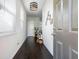 Inviting entryway featuring hardwood floors, natural light and modern decor, offering a warm welcome into the home at 4406 Richmond Court Ct, Stone Mountain, GA 30083