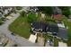 Aerial view of a neighborhood and surrounding properties at 924 Park Gate Pl, Stone Mountain, GA 30083