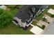 Aerial view of a neighborhood and surrounding properties at 924 Park Gate Pl, Stone Mountain, GA 30083