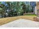 Large backyard area with mature trees at 2601 Garland Way, Duluth, GA 30096