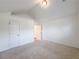 Spacious bedroom features neutral carpet and closet at 2642 Colleen Ln, Dacula, GA 30019