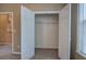 Spacious walk-in closet with shelving and great natural light at 580 Camry Cir, Dallas, GA 30157