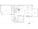 Detailed second floor plan layout with garage, dining, Gathering and living room at 246 Garland Ave, Decatur, GA 30030