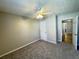 Cozy carpeted bedroom with a large closet and natural light at 3292 Shady Valley Ct, Loganville, GA 30052