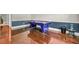 Game room featuring a pool table and gleaming hardwood floors at 271 Learwood Ln, Atlanta, GA 30349