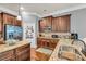 Well-appointed kitchen with custom cabinetry, granite counters, and stainless steel appliances for modern convenience at 271 Learwood Ln, Atlanta, GA 30349