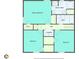 Floor plan includes Primary bedroom, bath, hall, laundry, WIC, and bedrooms at 3856 Nowlin Nw Rd, Kennesaw, GA 30144